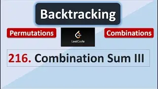 Leetcode 216 | Combination Sum 3