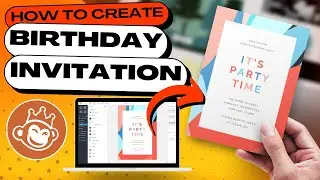 PicMonkey - How to Create Free BIRTHDAY INVITATION CARDS Easily!