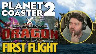 Dragon Riding - How To Train Your Dragon in Planet Coaster 2