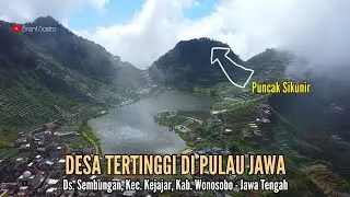 WOWW...INDAHNYA SUASANA DESA TERTINGGI DI PULAU JAWA | PEDESAAN JAWA TENGAH