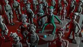 INSTRUMENTAL PRODUCED BY KROOKIDHOOKS - CLAYMATION VIDEO - LEVELS OF HELL- RATED G