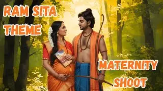RAM & SITA Theme Based Maternity Shoot