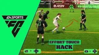 FC 24 | How to Dribble through Any Defense Using The Effort Touch Broken Mechanism.