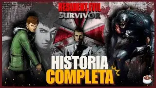 RESIDENT EVIL GUN SURVIVOR: Hist&oacute;ria COMPLETA em 1 v&iacute;deo