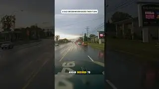 Driver Brakes Too Late #dashcam #driving #usa