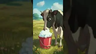 :🐮 &ldquo;Clever Cow vs Milk Thief Mice!&rdquo; 😱 | Funny Hindi Cartoon | Farm Comedy #Shorts #MilkThiefMice