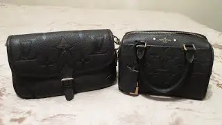 Louis Vuitton Diane empreinte vs Speedy 20 empreinte
