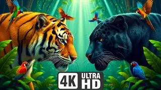 JUNGLE ANIMAL DISCOVERY 4k / 60FPS 4K ULTRA HD #4K #ANIMALS