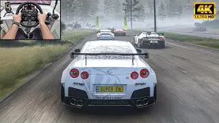 Nissan GTR R35 Black Edition VS Supercars - Forza Horizon 5 | Logitech G923 Steering Wheel