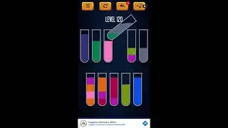 Water Sort Puzzle - Color Liquid Sorting Game Level 120 Solution