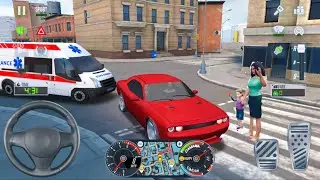 taxi sim 2020 l Uber taxi driver Emergency break failure funny accident🚨🚖🚘l Android iOS car game