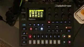Elektron Digitone - Quick entering chord notes