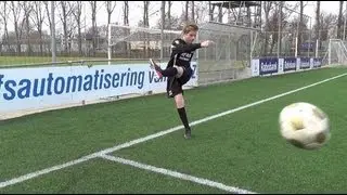 Passen buitenkant voet
