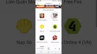 c&aacute;ch nạp thẻ Garena//Mưa TV