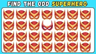 Can You Find the Odd Superhero? 🔍 | Fun Superhero Puzzle Challenge