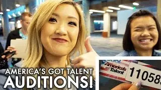 America's Got Talent Auditions | #vlogmas DAY 8