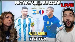 WORLD CUP FINAL LIVE REACTION l Argentina vs France 2022