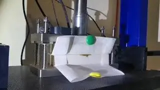 Pilot testing the Devil Press gold cage, 3x7 plates. Dry sift kief at 80&deg;C