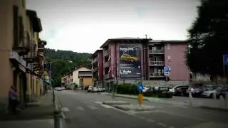 Megaposter Como - Via Canturina - Albate