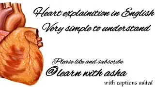 Heart explainition in English 10th standard#biology #science #education please like and subscribe
