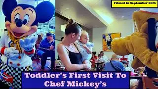 Our Toddler&rsquo;s FIRST Chef Mickey&rsquo;s Experience&hellip; did She have fun ? (Disney World 2025)