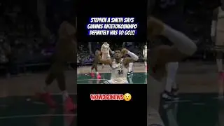 Giannis MUST GO,  Says Stephen A. Smith😯 #giannisantetokounmpo #stephenasmith #wow360news #shorts