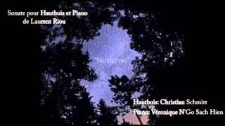 Sonate pour hautbois et piano de Laurent Riou