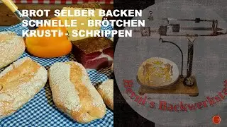Schnelle Br&ouml;tchen   Semmel   Krusti