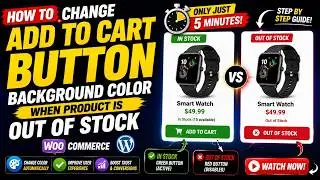 How to Change Add to Cart Button Text in Woocommerce?