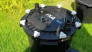 Fluval FX4 cleaning  Czyszczenie FX4 po ponad sześciu miesiącach pracy. Powr&oacute;t Wiesława Smurzy&ntilde;skieg