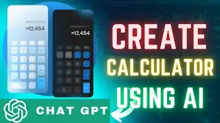 Build a Calculator App in 2 Minute using ChatGPT AI Tool 😲