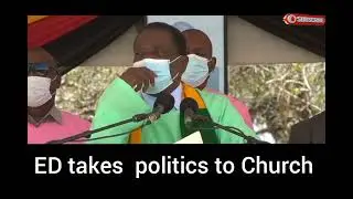 E .D Mnangagwa attends church service at Johane Masowe.#ED Mnangagwa.#Zimbabwe politics.