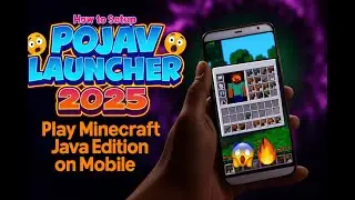 How to Setup Pojav Launcher - 2025 | Play Minecraft Java Edition on Mobile 😱🔥