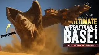 Dune: Awakening FLOATING PvPvE Base With a Sandworm Protector! (New Patch Base)