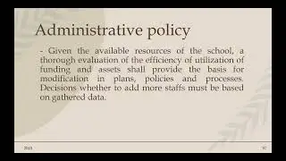 Module 6/Lesson 1: Educational Evaluation (Assessment in Learning 2)
