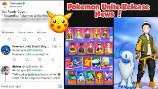 Pokemon Unite Release News 😲