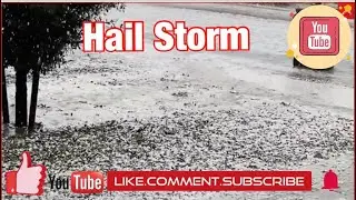 First Hail Storm Experience @ Goodyear Arizona