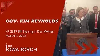 Gov  Kim Reynolds signs bill creating 3.9 percent flat tax