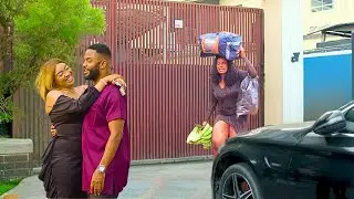 He was shocked to see how his wife beat up D maid so he dumped her &married D maid| Nigerian Movie