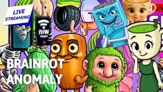COMBINING BRAINROT ANOMALY #games #livestreaming