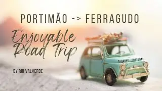 Scenic Drive from Portim&atilde;o to Ferragudo Exploring Coastal Beauty and Crossing the Arade River Bridge