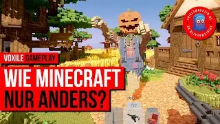 Voxile Gameplay auf Deutsch &ndash; Mehr als nur ein Minecraft-Klon?