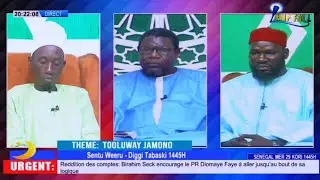 Astrologie علم النجوم Émission sentu weer Lamp fall Tv Invité Serigne Mahdiyou Niane