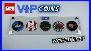LEGO VIP COLLECTIBLE COINS REVIEW
