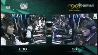 EDG vs Snake 第2場 2015LPL春季賽 無畏強敵Snake全軍一心豪取完胜 #23/1/2015