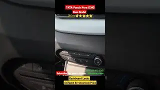 TATA Punch Pure iCNG Base Model New Price Update ✅❤️ Recent Update TATA Punch Facelift #tatapunch
