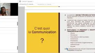 Webinar : Information et communication au coeur de la r&eacute;ussite des entreprises / Orange Fab Fr