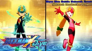 [Let's Play] Megaman X Dive: Event - Network Domination Project  W/ ShirakoZXTV