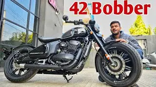 New 2026 Jawa 42 Bobber Black Mirror Detailed Review