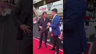 Tom Cruise and Alden Richards finally meet! 🙌🏻